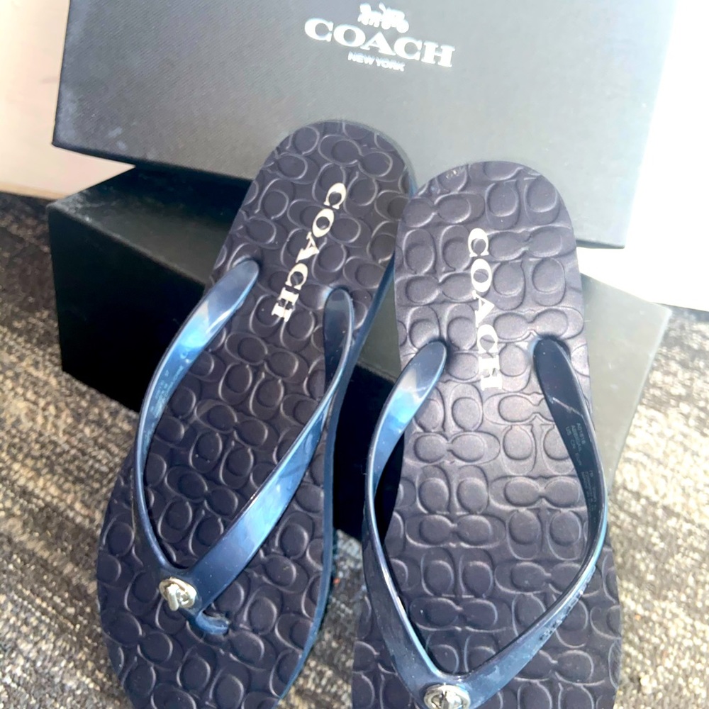 Coach Flip Flops